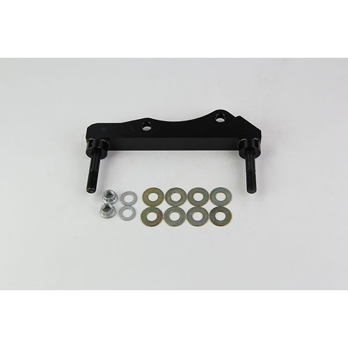 Wilwood Bracket, Rear, Aluminum, 7.09 Mount Center, 7/16-20 Thread, 14.25 in. Rotor, LH or RH, Each