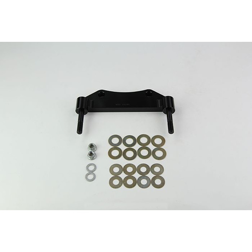 Wilwood Bracket, Rear, Aluminum, 7.09 Mount Center, 7/16-20 Thread, 14.25 in. Rotor, LH or RH, Each