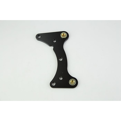 Wilwood Bracket, Caliper Mount, Disc/Drum, Aluminum, 5.25 Mount Center, 3/8-24 Thread, 12.19 in. Rotor, RH, Each