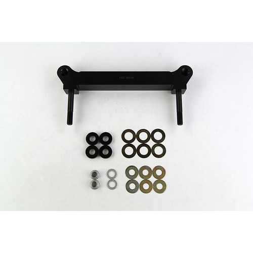 Wilwood Bracket, Front, Radial Mount, Aluminum, 8.27 Mount Center, 7/16-20 Thread, 16 in. Rotor, LH or RH, Each