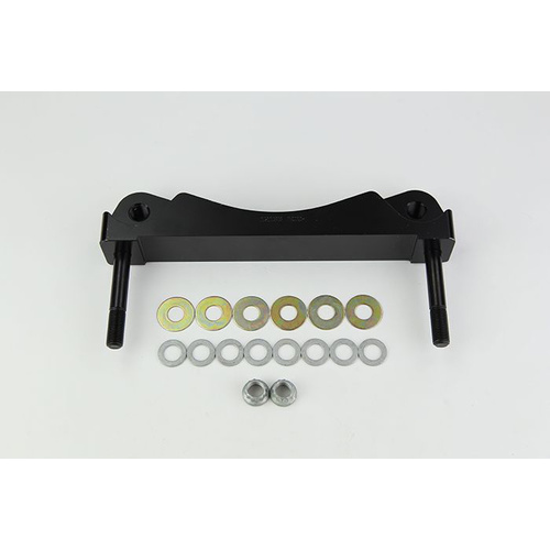 Wilwood Bracket, Rear, Aluminum, 8.27 Mount Center, 7/16-20 Thread, 16 in. Rotor, LH or RH, Each