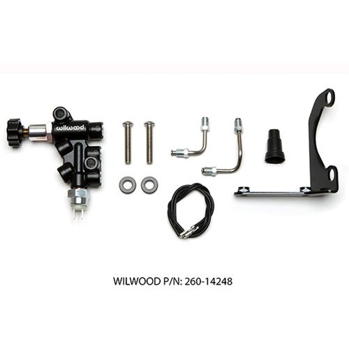 Wilwood P-VALVE, COMBO PROPORTIONING W/ MOUNTING BRACKET, REMOTE TANDEM, L/H