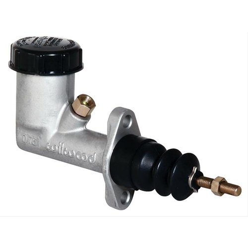 Wilwood Master Cylinder, Integral Reservoir Compact, 3/4 in. Bore, Single Outlet, Aluminum, Bare, Kit