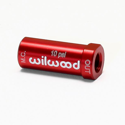 Wilwood Rpv, 10Lb, Inline, Red