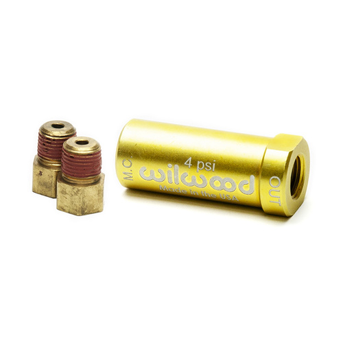 Wilwood Kit, Rpv, 4Lb, Inline, Gold, W/Fitting