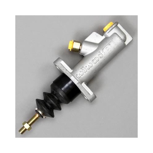 Wilwood Master Cylinder, Compact Remote Reservoir, .70 in. Bore, Single Outlet, Aluminum, Bare, 7.97 in. Length, Kit