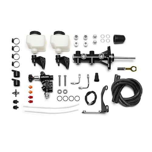 Wilwood KIT,M/C,REMOTE TANDEM,7/8,MUSTANG W/P-VALVE,BLACK