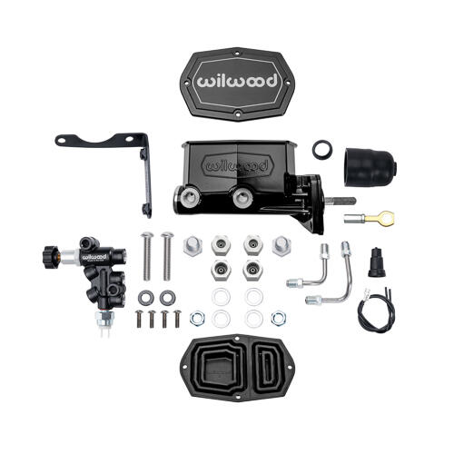 Wilwood Compact Tandem M/C w/Brkt, Valve and Push (Mopar) 15/16" , each
