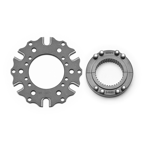 Wilwood Hub Kit, Midget, Inboard, Splined, 38 Tooth Gen Ii W/Rotor Adapter, 6X5.50 Floating