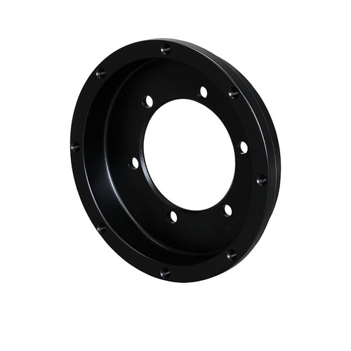 Wilwood Adapter, Rotor, Rear, Shelby-US CSX6000 6x4.25, 8X7.00, BLK, Each