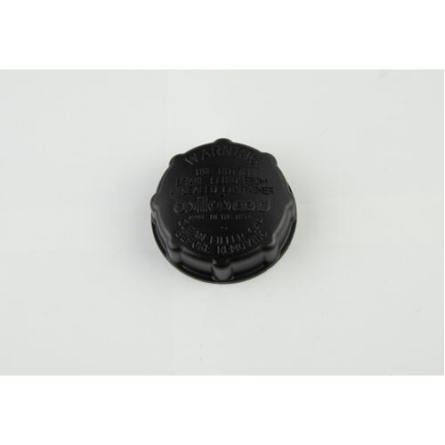 Wilwood Cap, M/C, , Plastic, W/Diaphragm (Obsolescent)
