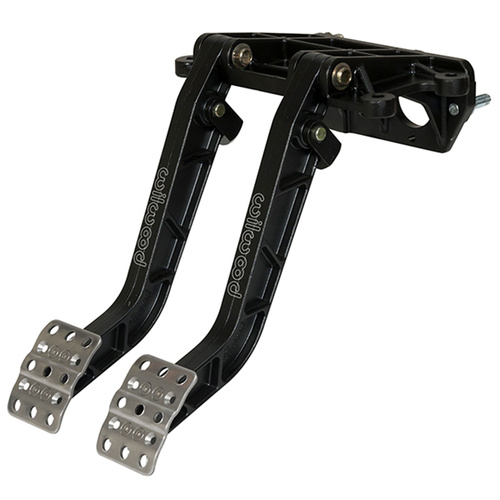 Wilwood Swing Mount 6.1 to 1 Pedal Ratio 12.1' Pedal Length Tandem Brake and Clutch Pedal