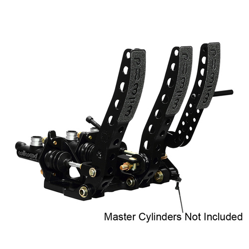 Wilwood Pedal Assembly, Floor Mount, Brake/Clutch/Gas