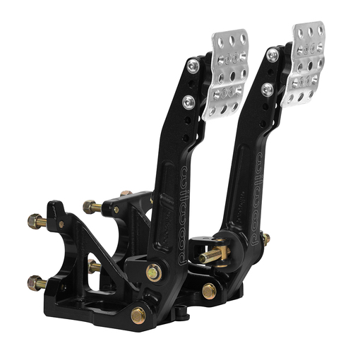 Wilwood Pedal Assembly, Floor Mount Adjustable Balance Bar Brake with Clutch Combo. Kit