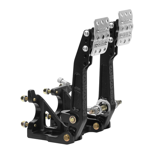 Wilwood Race Pedal Assembly, AFloor Mount Adjustable Tru-Bar Brake with Clutch, Kit