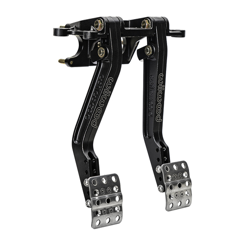 Wilwood Pedal Assembly, Adjustable Swing Mount Adjustable Brake with Offset Clutch Combo, Kit
