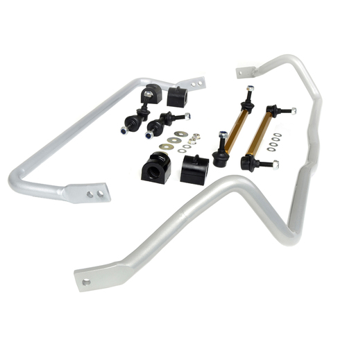Whiteline Sway Bar, Front and Rear, Solid, Steel, 24mm Rear and Front, Ford, Mazda, Contains BMF51X, BMR78XZ, KLC151, KLC157 