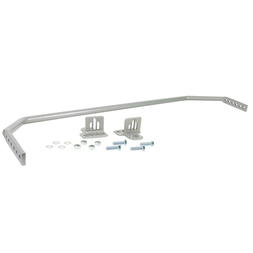 Whiteline Sway Bar, Rear, Solid, Steel, 24mm, Ford, 3-Point Adj., Kit