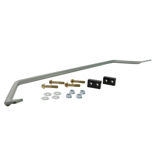Whiteline Sway Bar, Rear, Solid, Steel, 22mm, Ford, 2-Point Adj., Kit