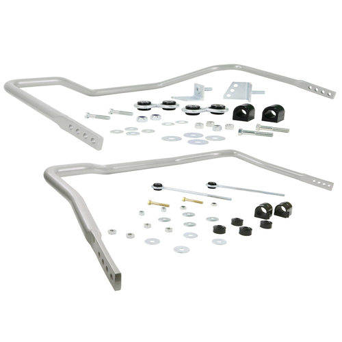 Whiteline Sway Bar, Front and Rear, Solid, Steel, Holden, HSV, Toyota, 22 mm, Kit Contains BHF17Z, BHR16Z