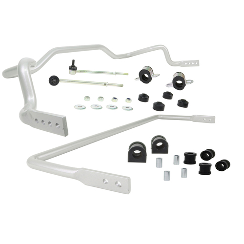 Whiteline Sway Bar, Front and Rear, Solid, Steel, Holden, HSV, Toyota, 30 mm Front and 18mm Rear, Kit Contains BHF17Z, BHR16Z