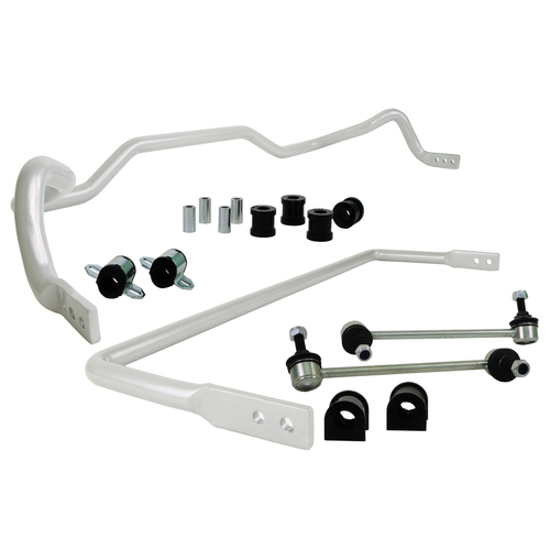 Whiteline Sway Bar, Front and Rear, Solid, Steel, Holden, HSV, Toyota, 30 mm Front and 18mm Rear, Kit Contains BHF61XZ, BHR50Z, W23186, W23034