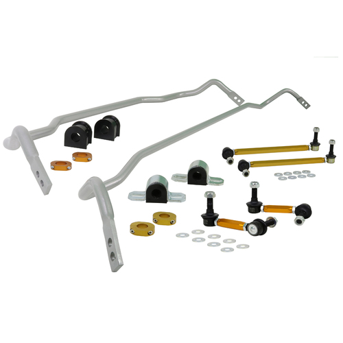Whiteline Sway Bar, Front and Rear, Steel, 24mm x 18mm, Kia, Kit