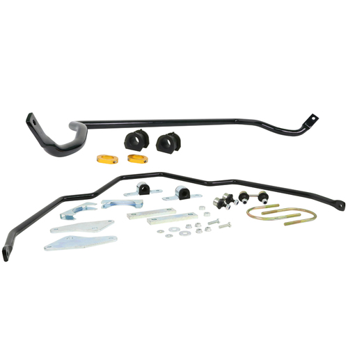 Whiteline Sway Bar, Front and Rear, Steel, 30mm Front and 20mm Rear, Mitsubishi, Kit Contains BMF67Z, BMR96Z, KLC180-335, KLC219