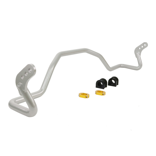 Whiteline Sway Bar, Rear, Solid, Steel, 24mm, 08-16 Lancer, Mitsubishi, Kit