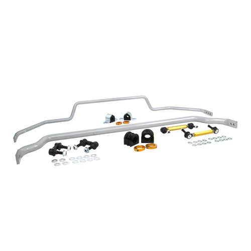 Whiteline Sway Bar, Front and Rear, Solid, Steel, 33mm x 20mm, GT-R For Nissan, Kit