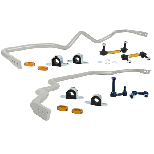 Whiteline Sway Bar, Front and Rear, Solid, Steel, 27mm x 24mm, Infiniti, Skyline, Kit