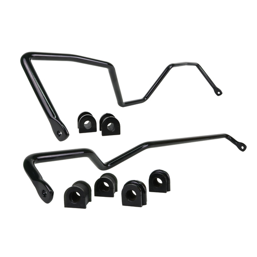 Whiteline Sway Bar, Front and Rear, Solid, Steel, 20mm x 18mm, Patrol, For Nissan