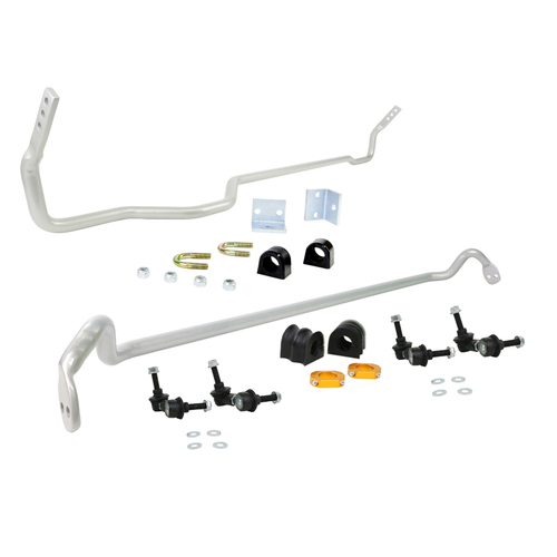 Whiteline Front/Rear Sway Bar, Solid, Steel, 22mm x 22mm, Forester, Subaru, Kit