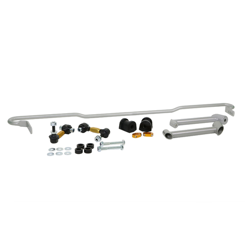 Whiteline Sway Bar, Rear, Solid, Steel, 16mm, 86, Toyota, BRZ, Subaru, Kit