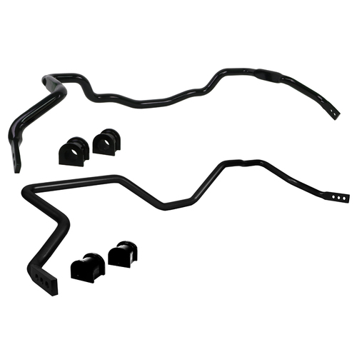 Whiteline Front/Rear Sway Bar, Solid, Steel, 33mm x 24mm, Fortuner, Toyota, Kit