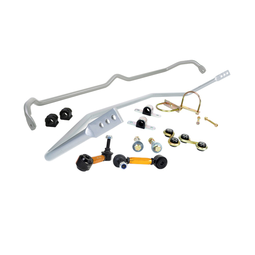Whiteline Front/Rear Sway Bar, Solid, Steel, 22mm x 24mm, Audi, Volkswagen, Kit