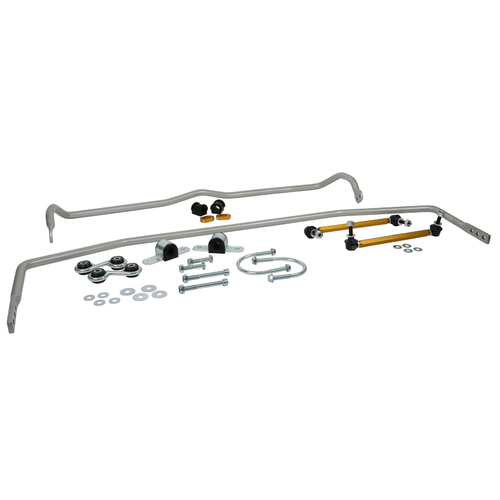 Whiteline Front/Rear Sway Bar, Solid, Steel, 22mm x 20mm, Skoda, Volkswagen, Kit
