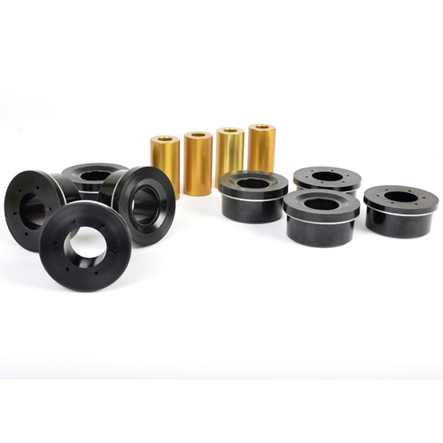 Whiteline Bushings, Subframe, Rear, Traction, Polyurethane, Yellow, Subaru, Kit