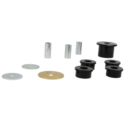 Whiteline Differential Housing, Mount Front, Bushings, Polyurethane, Black, Rear, BMW, Kit