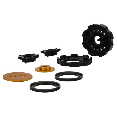 Whiteline Differential Housing Mount Bushings, Polyurethane, Black, Rear Inserts, Scion, Subaru, Toyota, Kit