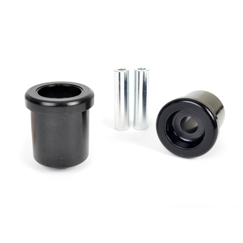 Whiteline Bushing, Front, Rear Beam Mount, Black, For Nissan, Renault, Kit