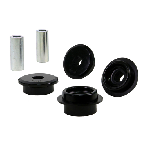 Whiteline Differential Housing Mount Bushings, Black, Polyurethane, Rear, Mazda, Pair