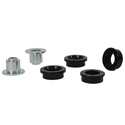 Whiteline Differential Housing Mount Bushings, Black, Polyurethane, Rear, BMW, Pair