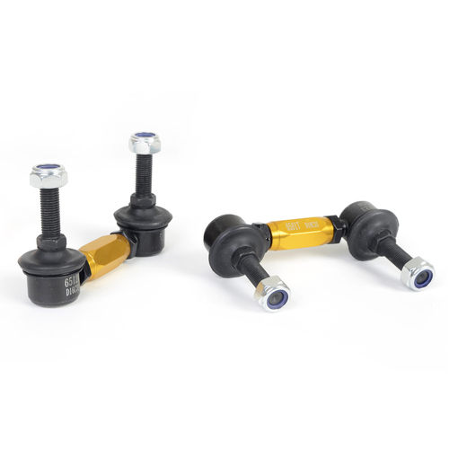 Whiteline Rear Sway Bar End Links, 90-115mm, HD, Universal, Chevrolet, Chrysler, Citroen, and More, Pair