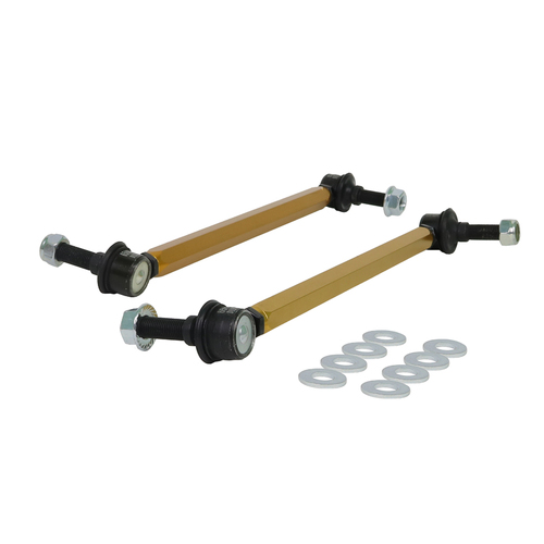 Whiteline Sway Bar End Links, 330-355mm, HD, Infiniti, Land Rover, Mercedes-Benz, Volvo, Pair