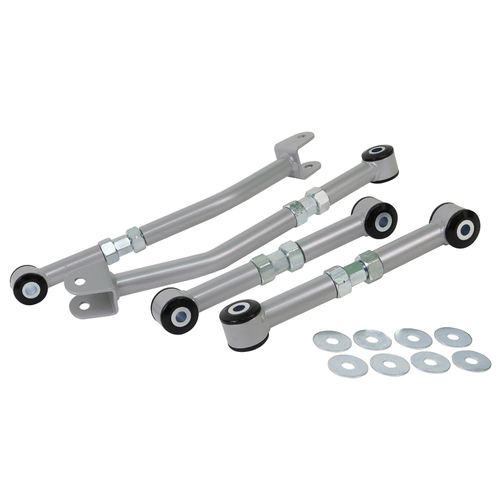 Whiteline Rear, Control Arm, Lower Front, Toe and Camber Correction, Subaru Impreza, Set of 5