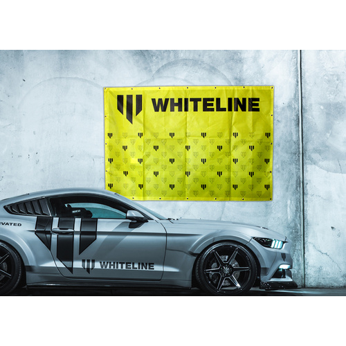 Whiteline Yellow Mesh Banner 2.4M X 1.6M