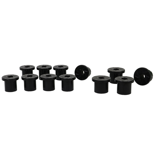 Whiteline Front Spring, Eye Front and Rear, Shackle, Bushing, 18 and 18.2mm ID, Ford, For Nissan, Kit
