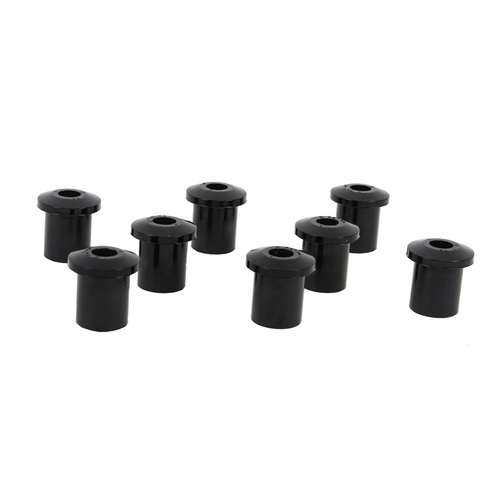Whiteline Front Spring, Eye Front, Shackle, Bushing, 25.6mm OD, 12.8mm ID, Jeep, Kit