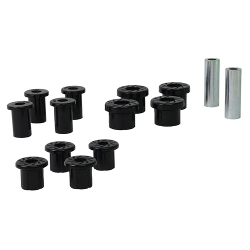 Whiteline Rear Spring, Bushing, Mitsubishi, Kit, Contains W73453, W73454, W71050